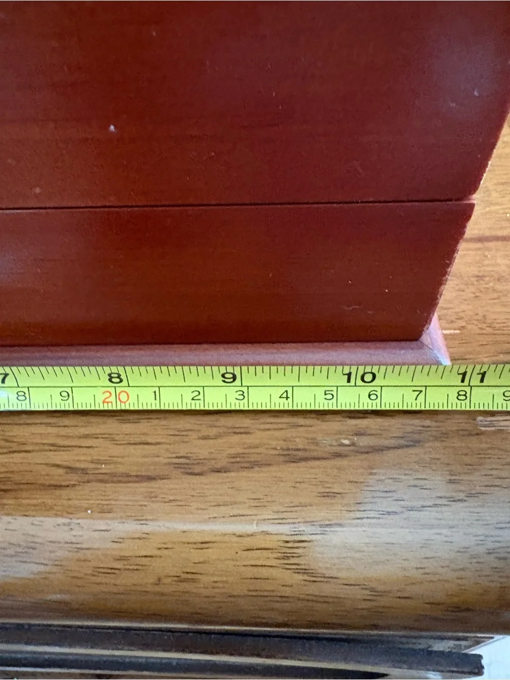 Vintage 4 Drawer Wood Jewelry Box VGUC MCM